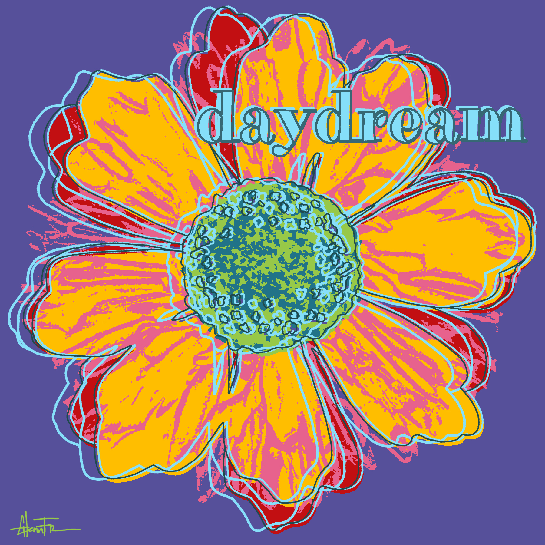 Daydream in Purple by Glenn Fry